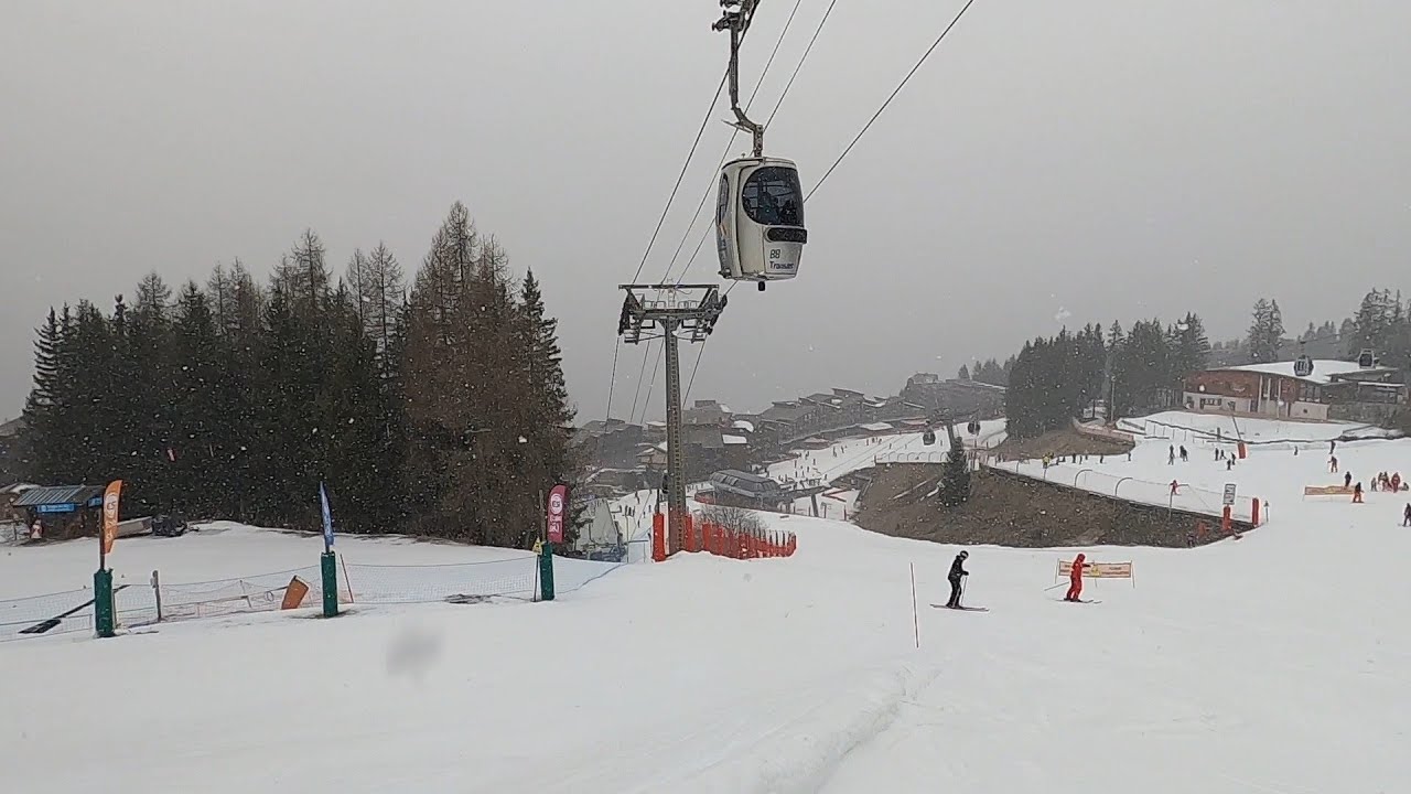 GoPro POV Skiing Blue Belvedere, Les Arcs (Paradiski) | Comborciere Lift to Transarc 1 | Feb 2023