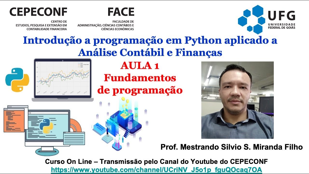 Aula 1 - Python aplicado à análise contábil e finanças - Fundamentos de programação