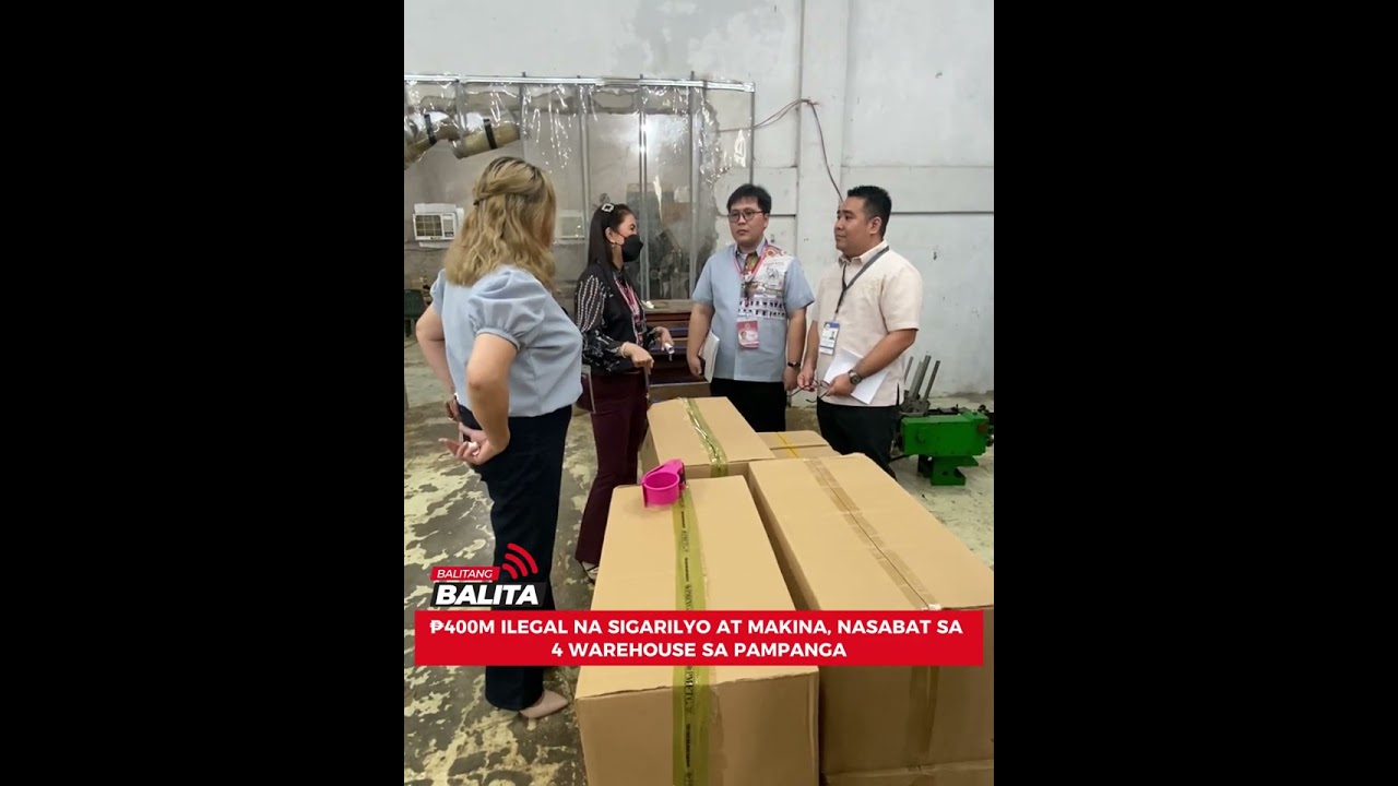 DILG Sec. Remulla at BOC Nag-inspection sa 4 na Warehouse sa Pampanga 