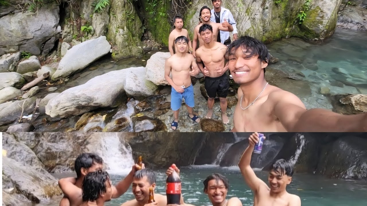 Sisneri Natural swimming pool || Friends|| #sisneri