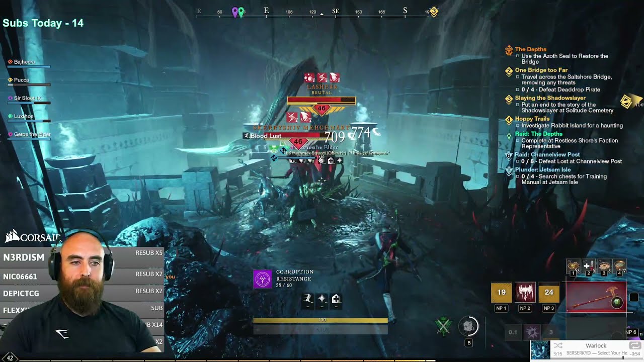 New World: The Depths (Full Dungeon) - Great Axe / War Hammer PvE DPS
