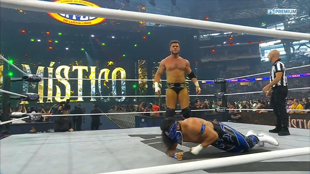 AEW | Místico entra al Men’s Casino Gauntlet.