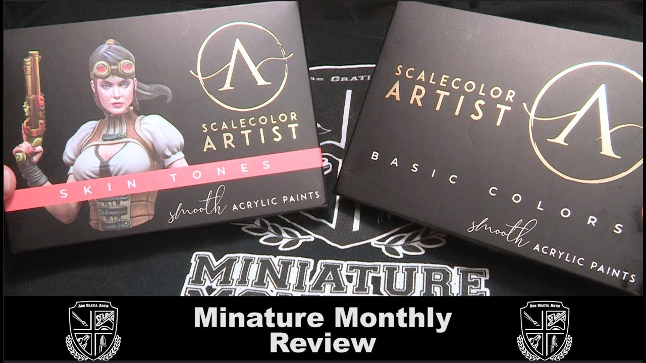 Miniature Monthly Scale 75 Scalecolor Artist Paints Review