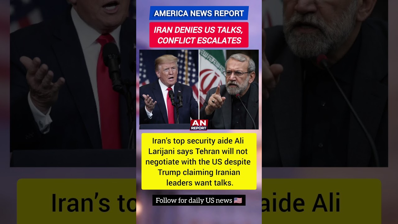 Iran Rejects Talks After Trump Says Leaders Want Dialogue | Breaking World Update