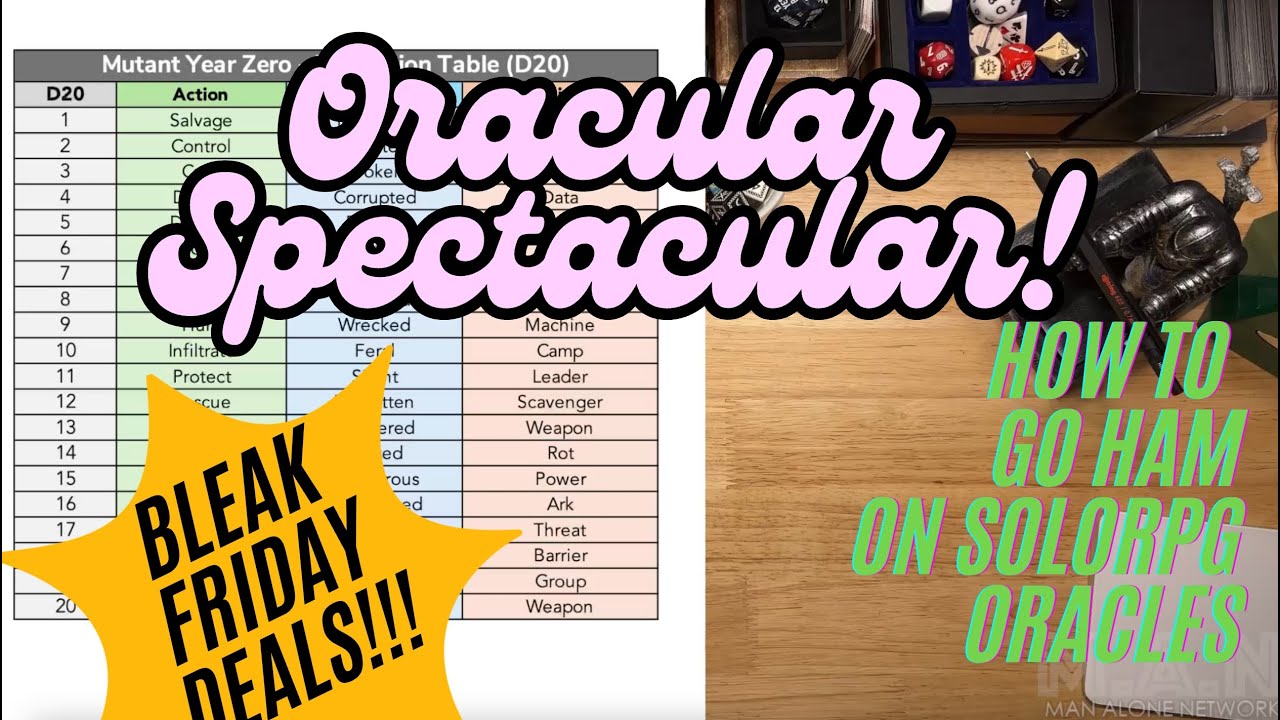 How to Get More Out of SoloRPG Oracles!