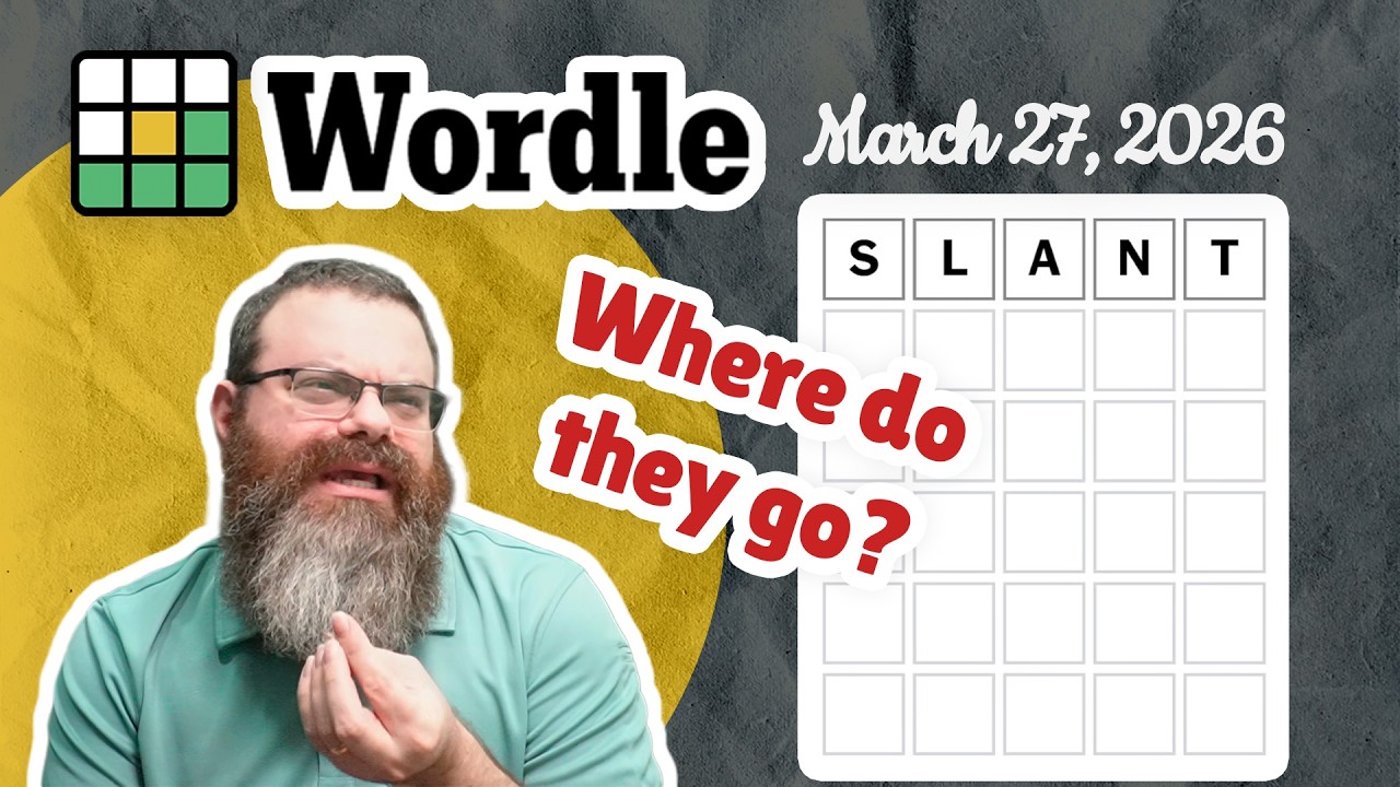 Fumbling | Wordle #1742 (March 27, 2026)