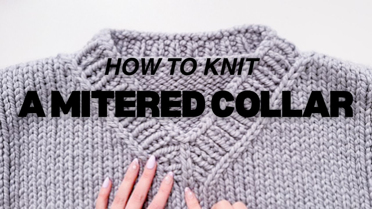 Как вязать скошенный край