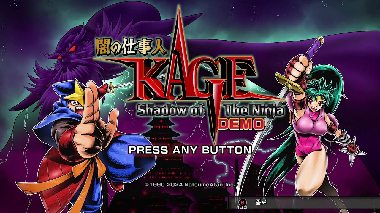 KAGE SHADOW OF THE NINJA