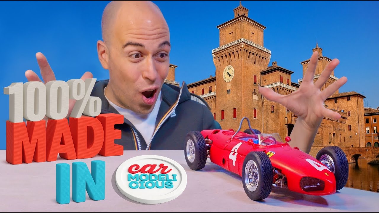 Il primo Modello 100% MADE IN @CARModelicious - Ferrari 156 F1 