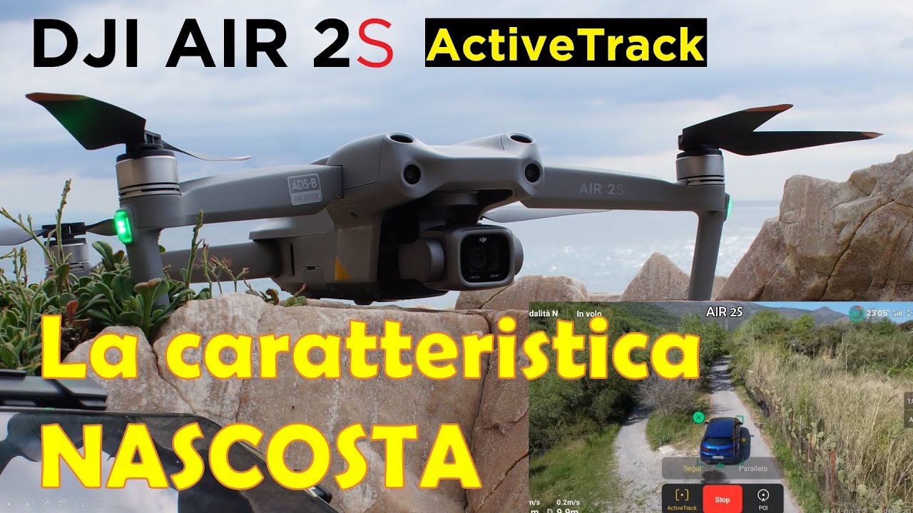 DJI AIR 2S, scopri se è migliorato in ACTIVE TRACK e la CARATTERISTICA NASCOSTA
