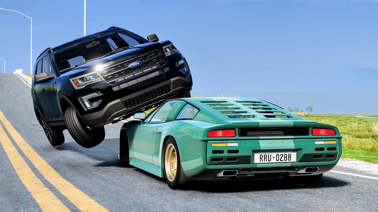 SUV Crashes #3- BeamNG Drive | CrashBoomPunk
