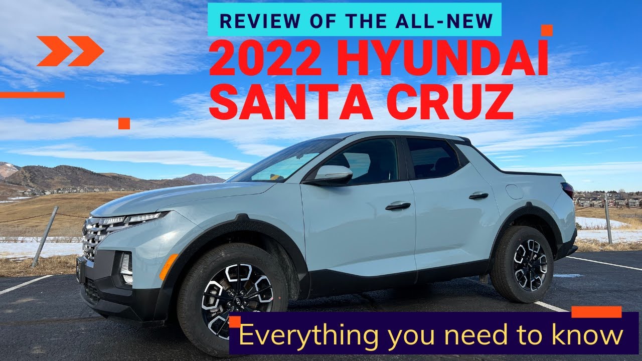 2022 Hyundai Santa Cruz pickup truck. The real review.