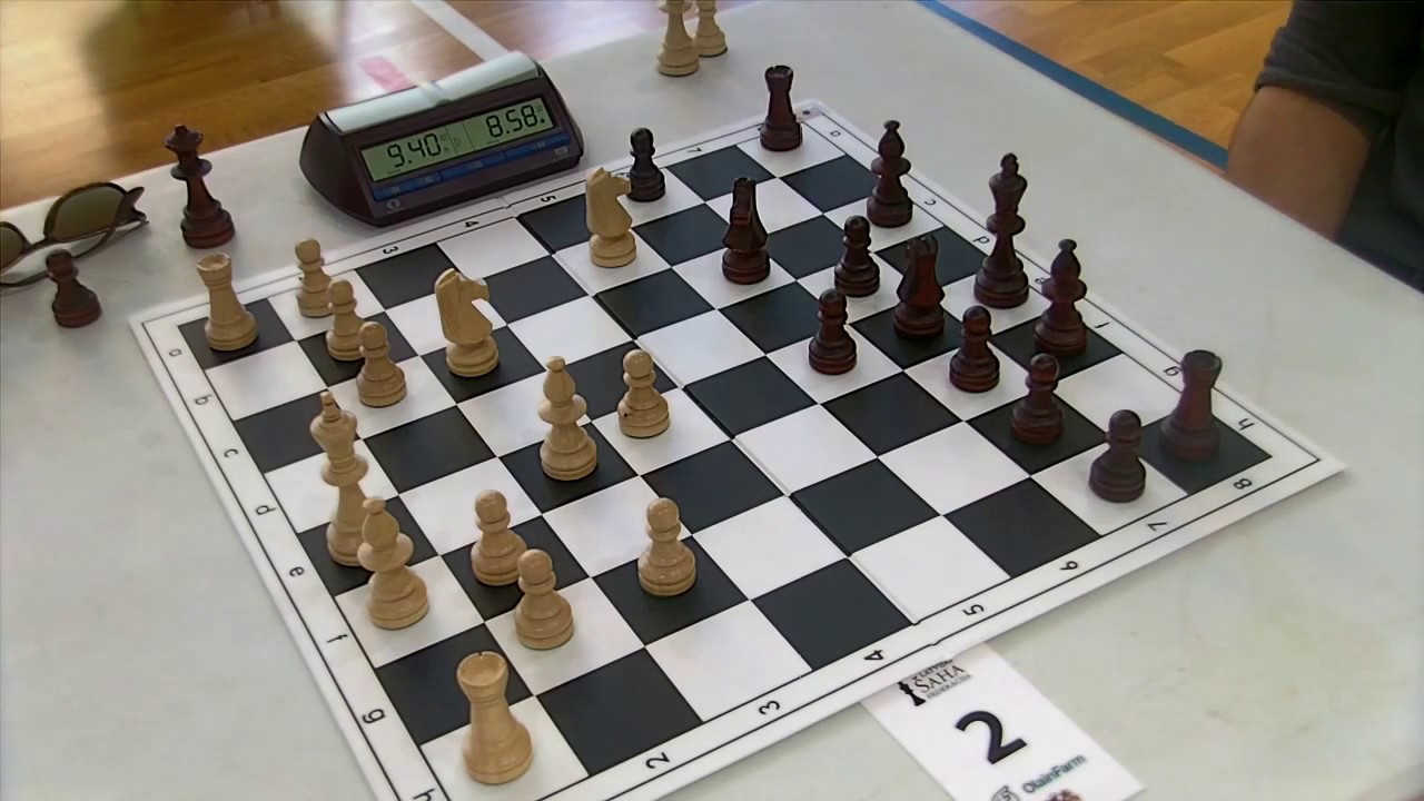GM Alexei Shirov - IM Rosen Eric, Sicilian defence, Rapid chess