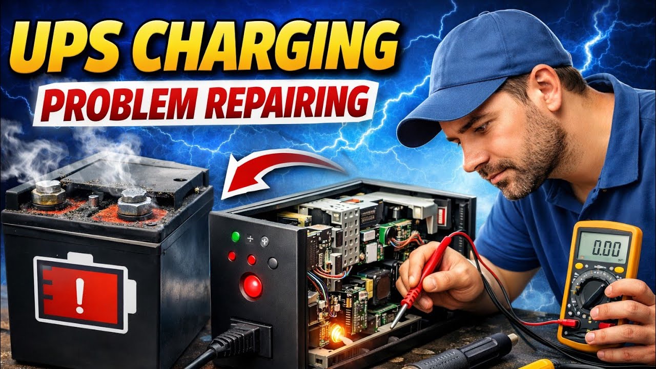 Pakistani ups | UPS Charging Problem Solved | Local UPS Repair Guide