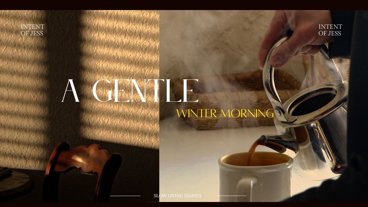 A Gentle Sunlit Winter Morning | favorite breakfast & garden care