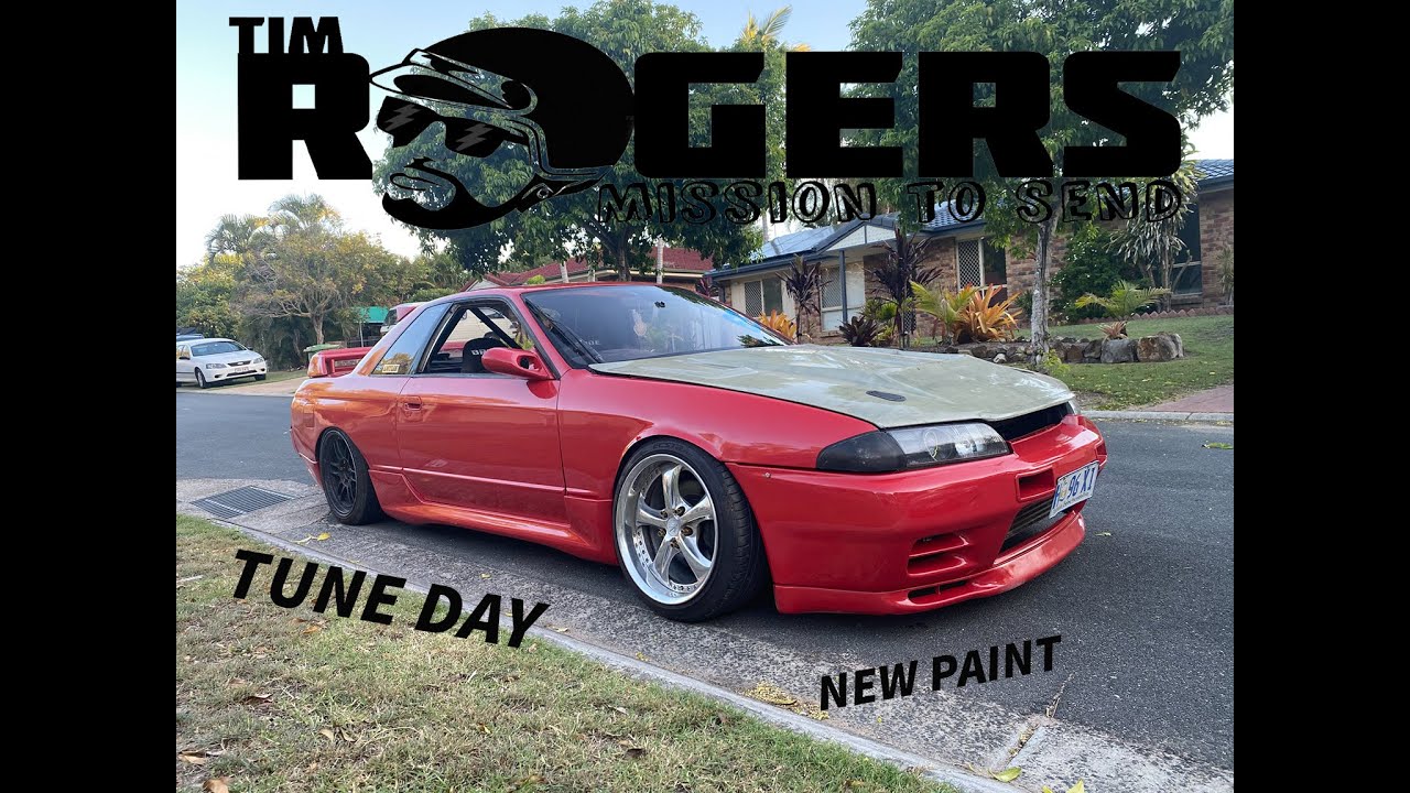 Nissan R32 skyline drift build continues