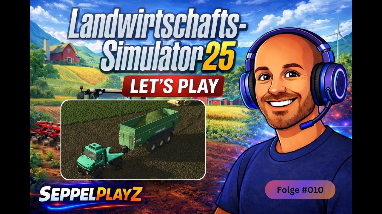 LS25 Let´s Play 🚜 Haut Beyleron 2025 🌾 #010 Angeln, Spinat wegbringen…