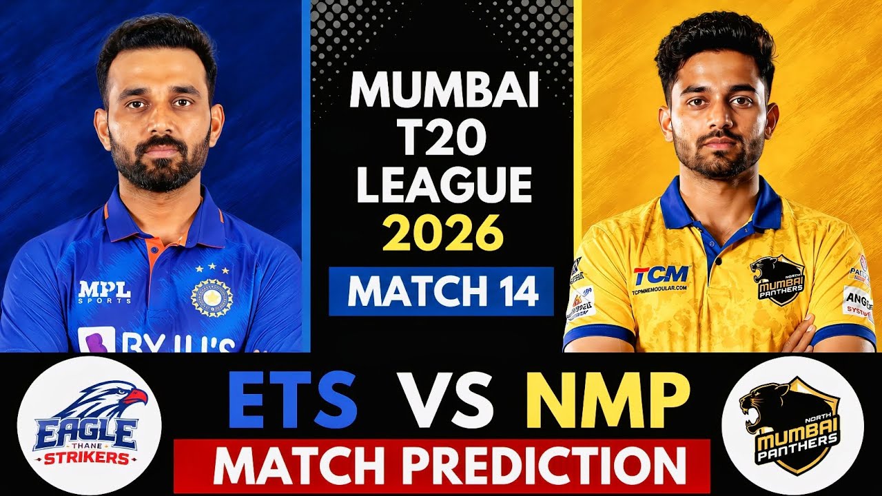 ETS vs NMP Prediction Today 😱 | ETS vs NMP Dream11 Prediction | Mumbai T20 League 2026 Match 14 | 