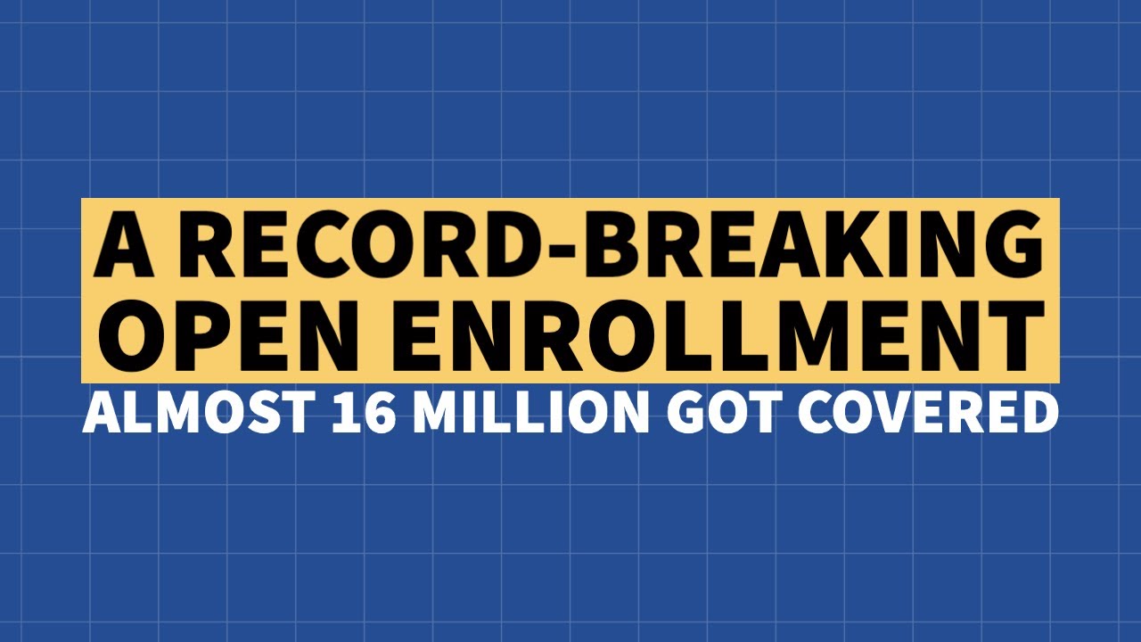 Record-Breaking ACA Open Enrollment Period