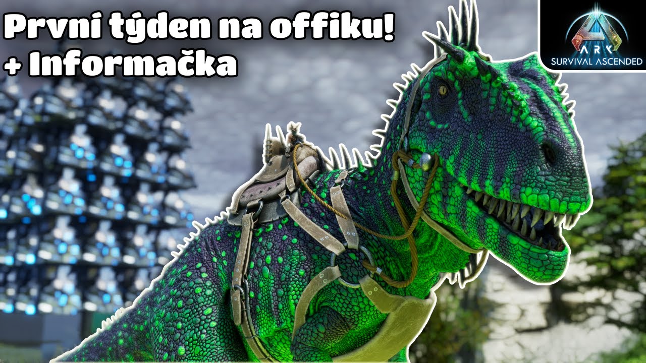 ARK: Survival Ascended CZ/SK | Official PvE | První týden na Offiku + Informačka #2