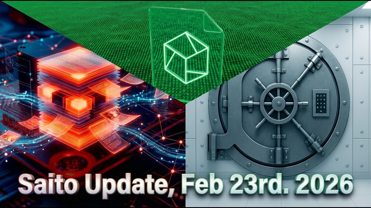 Saito Update - Feb 23rd. 2026