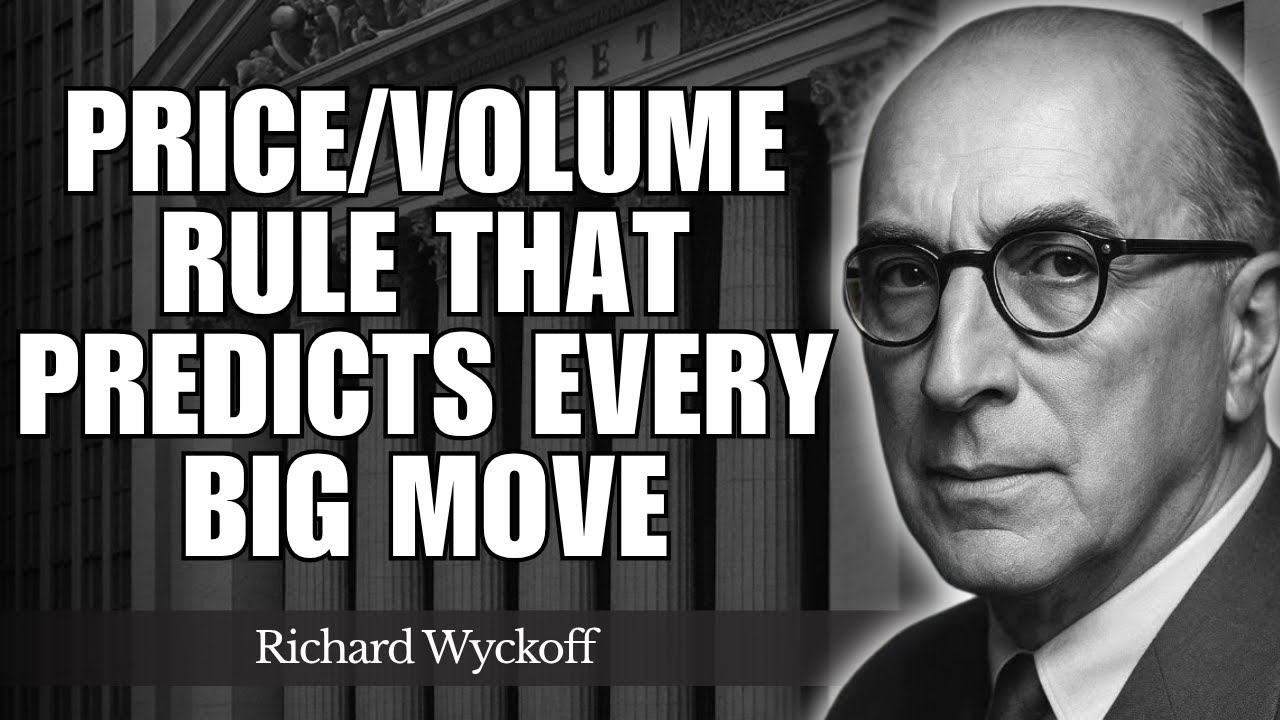 Give Me 30 Minutes — I’ll Teach You the Wyckoff Price/Volume Rule That Predicts Every Big Move