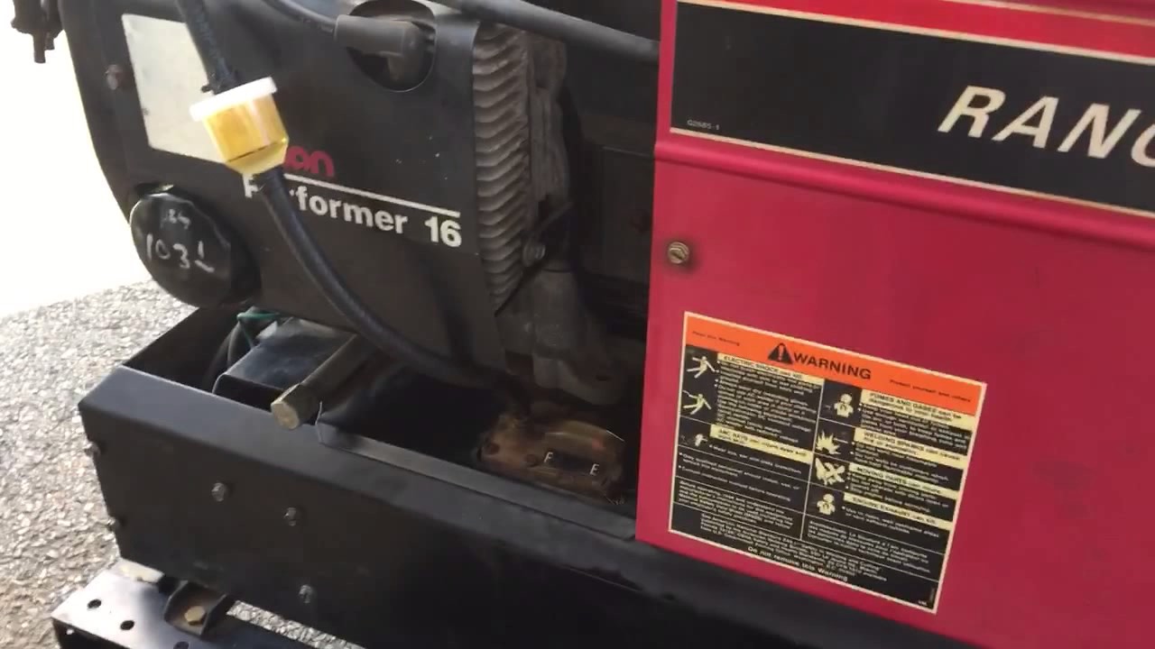 Lincoln Ranger 8, Onan Engine, Part 1- Light Maintenance