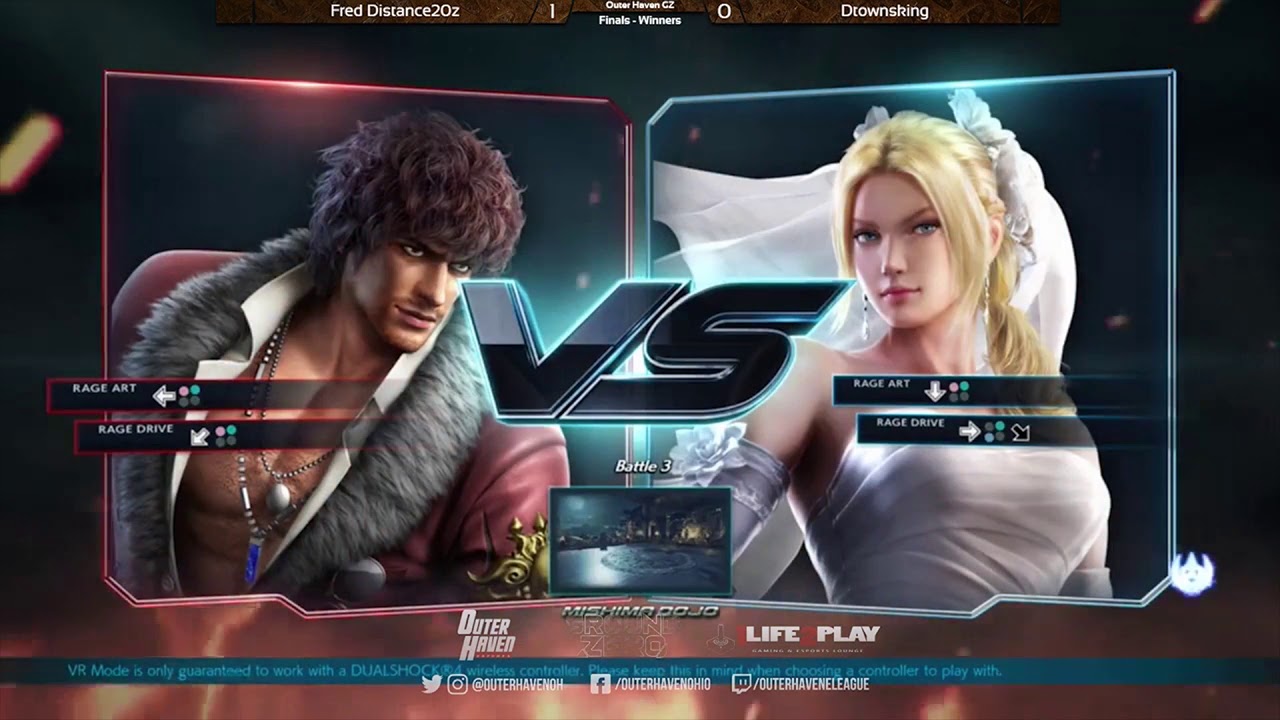 GZ Tekken 7 - Semifinals Fred Distance20z vs Dtownsking