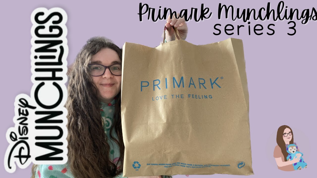 NEW primark munchlings series 3 | primark haul of disney munchlings