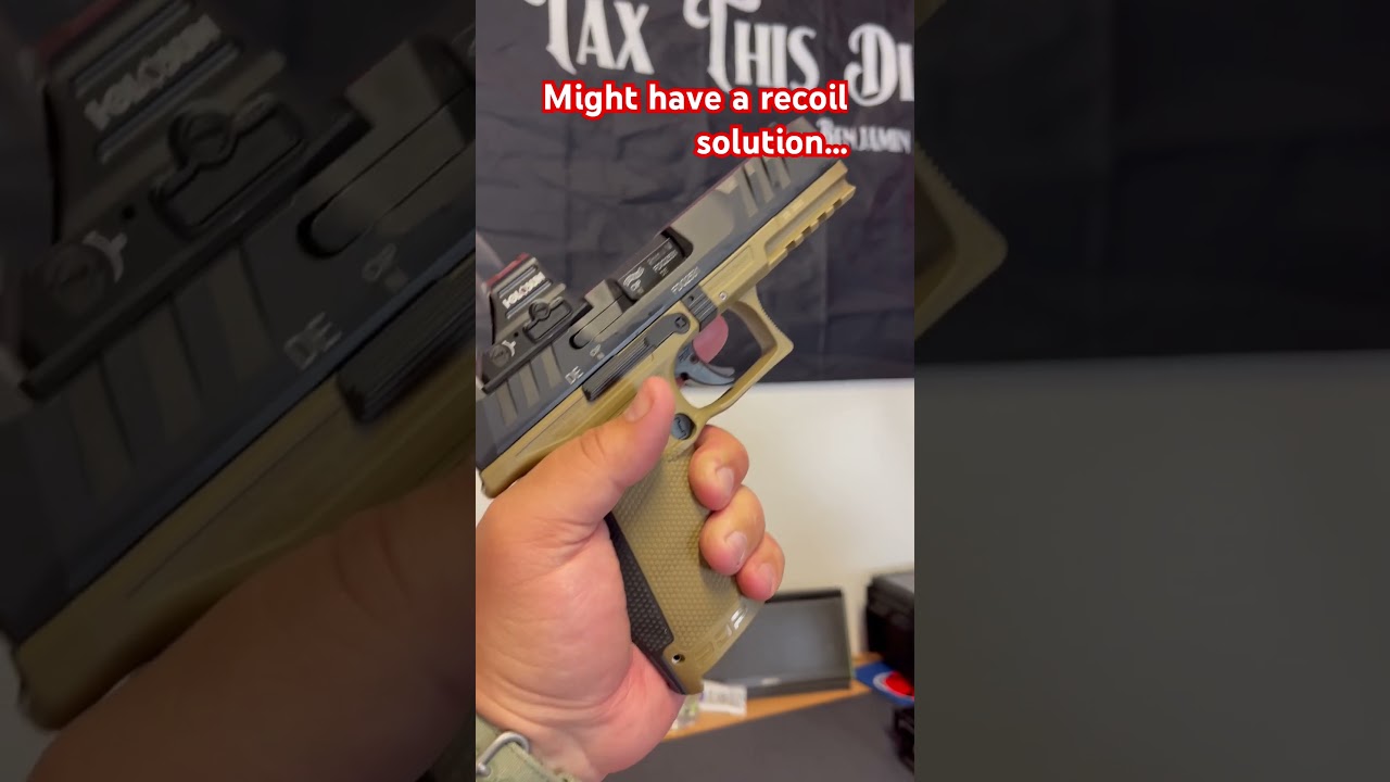 Recoil Reduction without a comp/port?  Testing this!  #waltherpdp