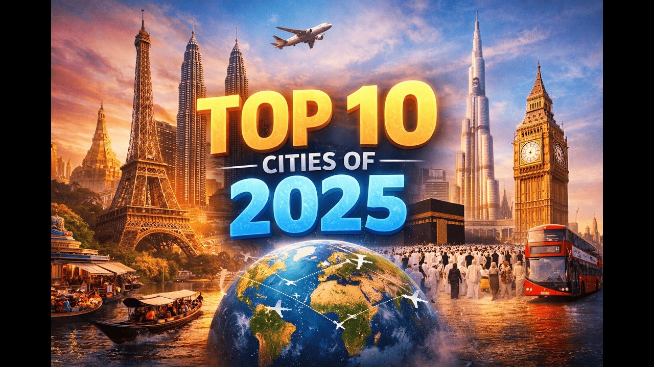 Where the World Traveled in 2025 | Top 10 Most Visited Cities