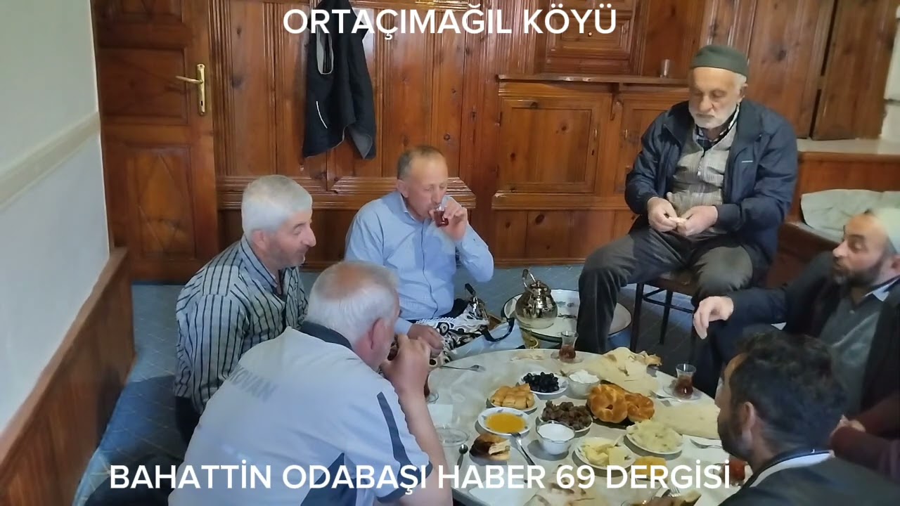 BAYBURT ORTAÇIMAĞIL KÖYÜNDE TARİHİ KONAKTA SOHBET