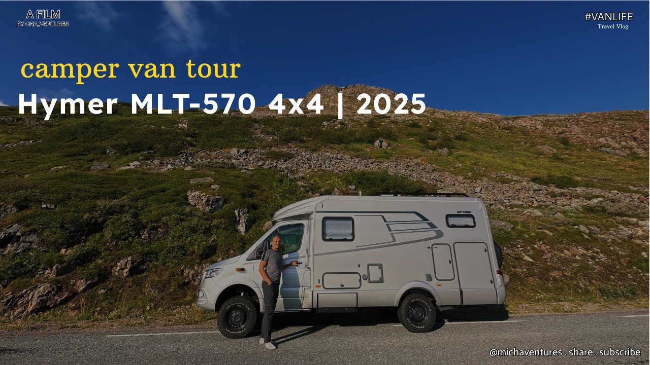 Der Neue Hymer MLT-570 Allrad 2025 roomtour | ultimate camper van tour (detailed)