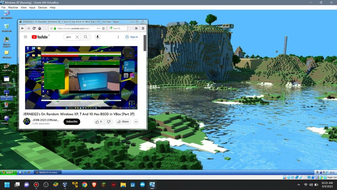 my virtual machine bsod compilation