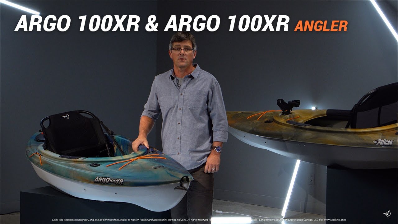 PELICAN | ARGO 100XR Recreational Kayak and ARGO 100XR ANGLER Fishing Kayak Walkthrough