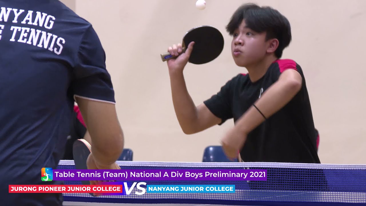Table Tennis A Division Boys | National School Games Singapore 2021