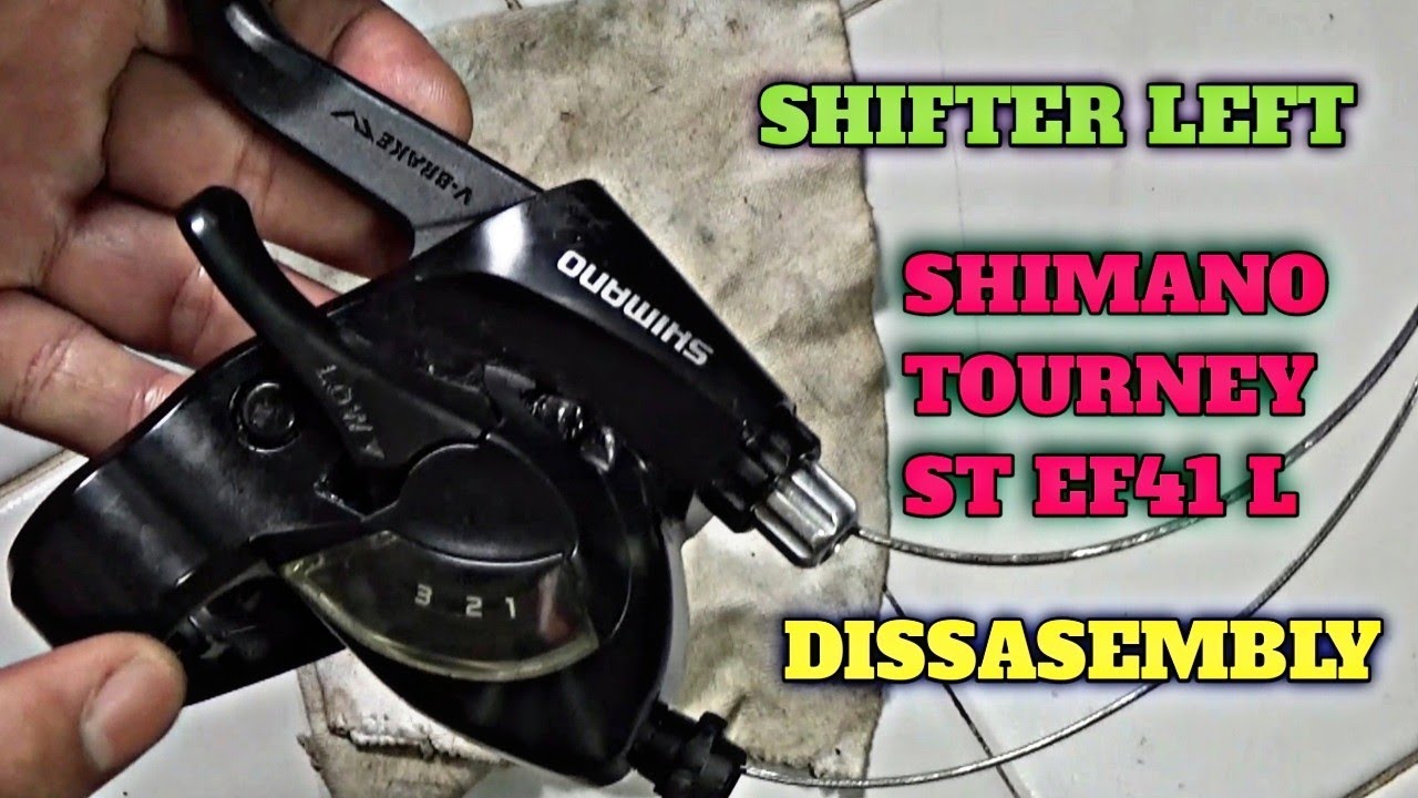 Shifter Shimano St EF41 L dissasembly
