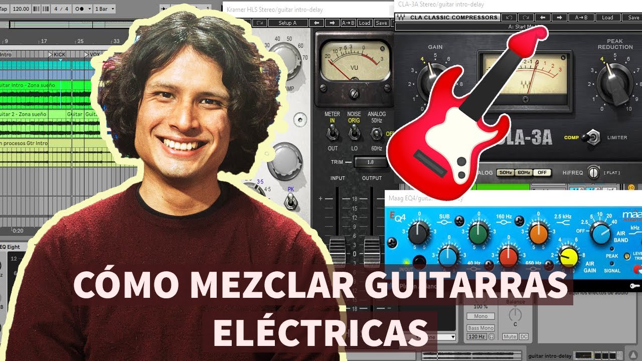 Cómo MEZCLAR GUITARRAS ELÉCTRICAS (Ableton Live 11)🎸