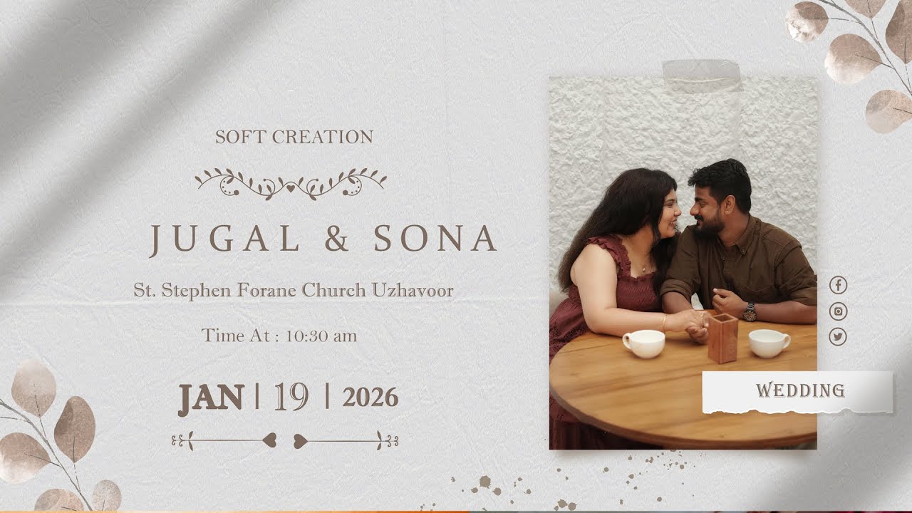 JUGAL and  SONA || WEDDING || LIVE STREAMING || 19.01.2025 || TIME - 10.30 AM ||