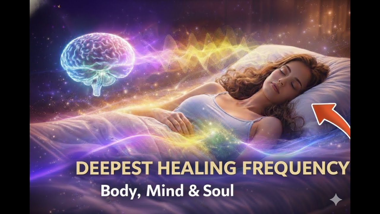 Heal While You Sleep 🌌 Powerful Frequencies for Deep Restoration