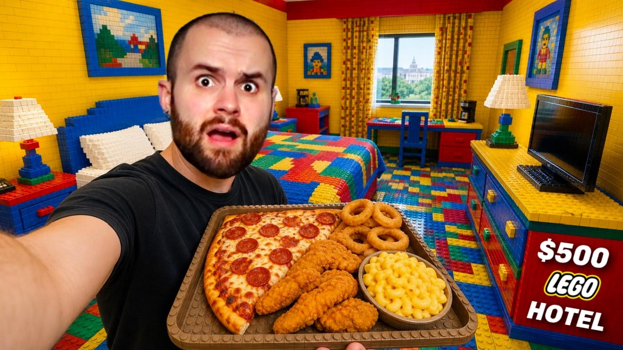 Мой ужасный опыт в отеле LEGOLAND... Мне вернули деньги (обзор еды и номера)