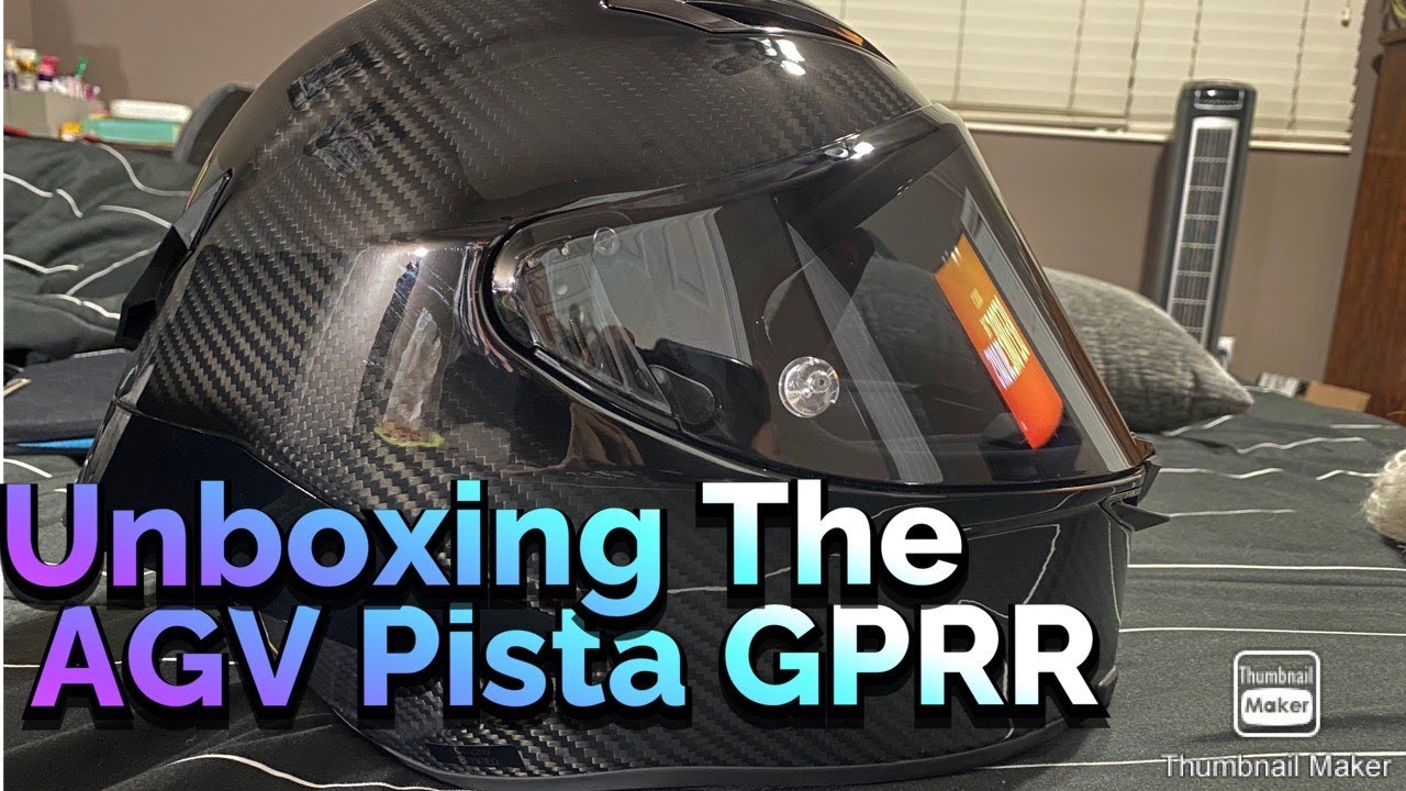 Unboxing The AGV Pista GPRR Gloss Carbon Helmet