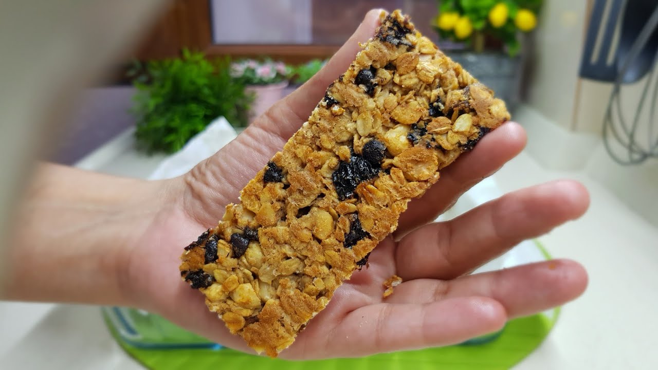 SAĞLIKLI ATIŞTIRMALIK GRANOLA BAR 🌟 (Gönüllü Mutfak)