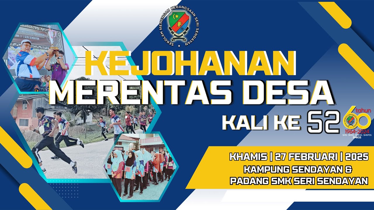 TS25 SMKSS: MEMORI KEJOHANAN MERENTAS DESA KE 52 TAHUN 2025