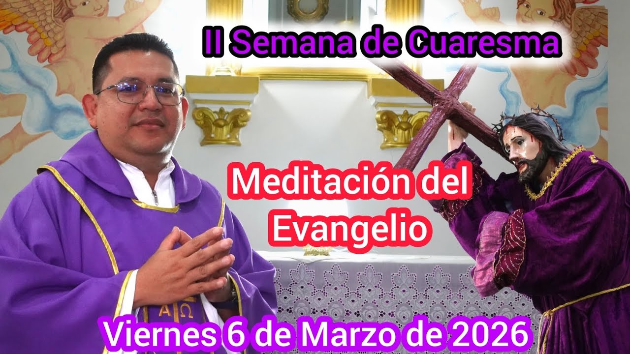 Meditación del Evangelio de hoy.  Padre Deivis Rodriguez 