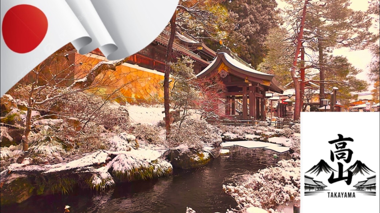 COLD WINTER IN... TAKAYAMA, JAPAN 4K