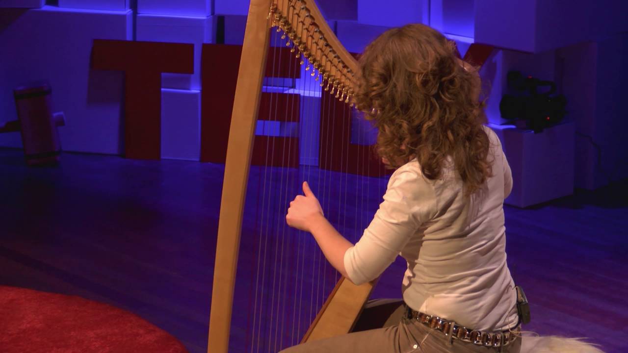 Harp Experience: How to Follow your own Rhythm | Mechteld Karlien de Jongh | TEDxTwenteU