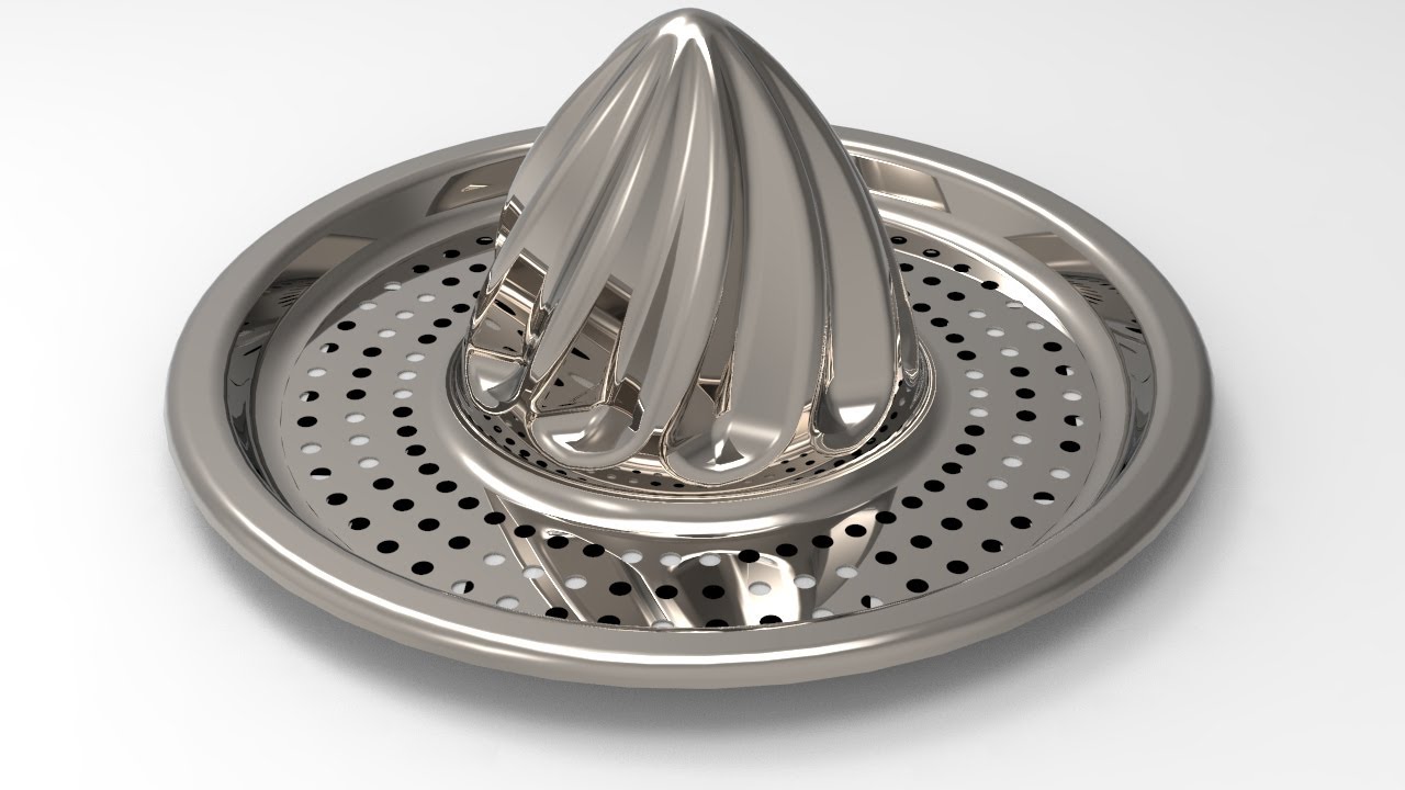 SOLIDWORKS TUTORIAL #111 |HOW TO MODEL LEMON SQUEEZER/CITRUS JUICER |ADVANCED SURFACE, SPLINE & FLEX