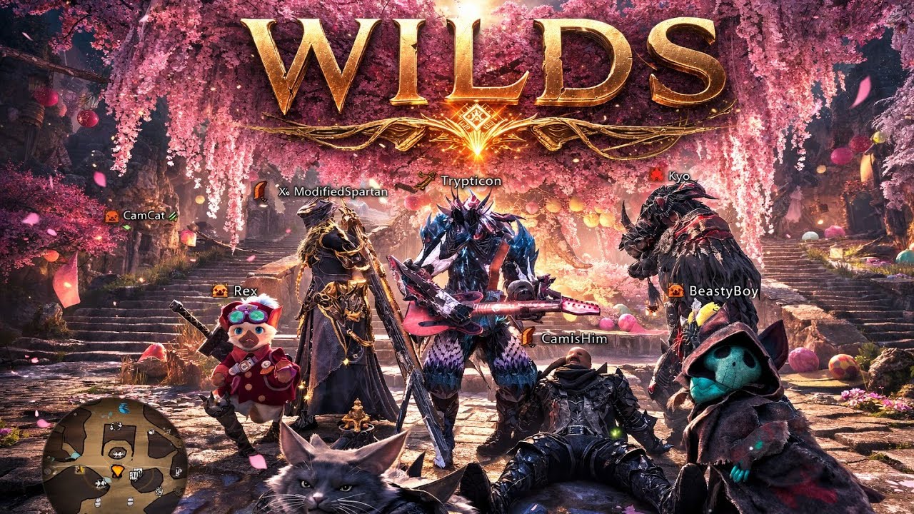 Teamed up with Kyotosky, ModifiedSpartan & Trypticon and Slayed AT-Arkveld | Monster Hunter Wilds 