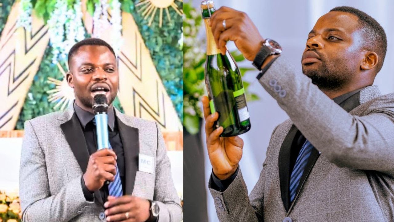 MC udasanzwe mubirori//Ferdinand mubukwe bwa Jeannette na Egide.